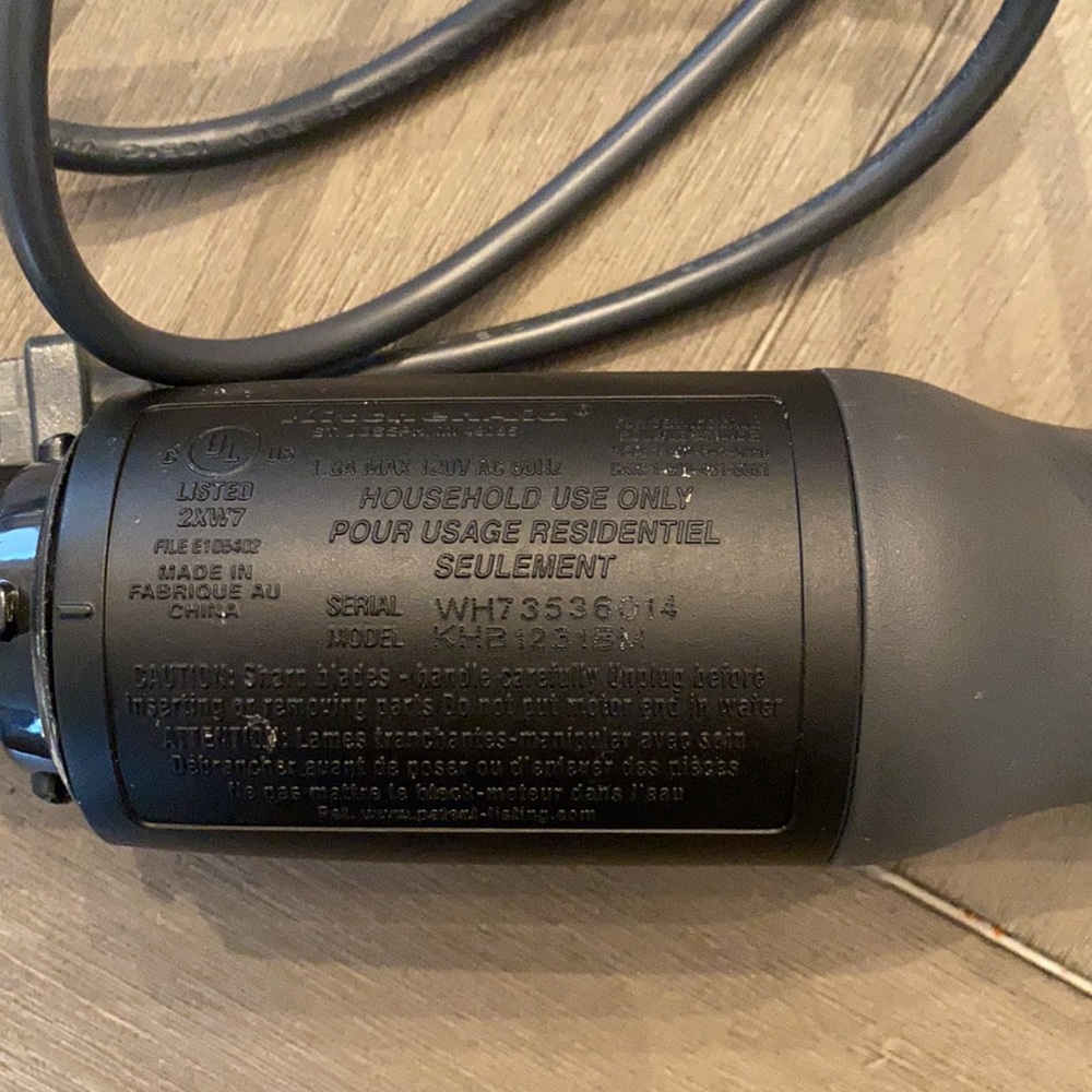 KitchenAid variable speed hand blender - Picture 6 of 6